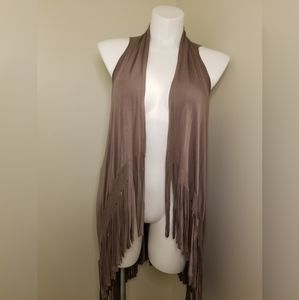 Boho fringe Duster